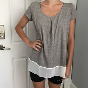 Laced Hem Tunic Size small